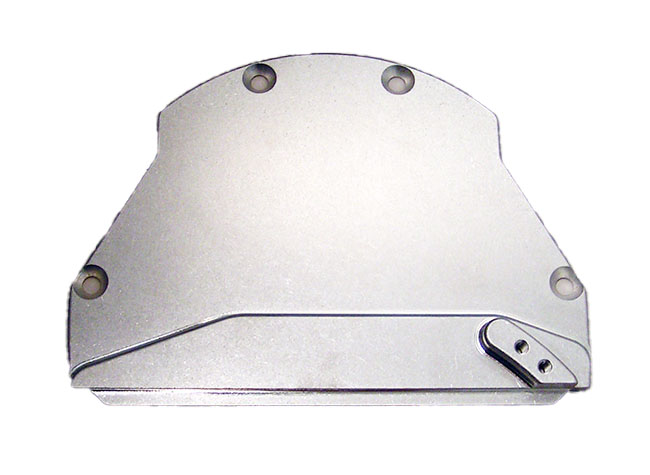 SBC bottom section for the 3-piece timing front cover. - Click Image to Close
